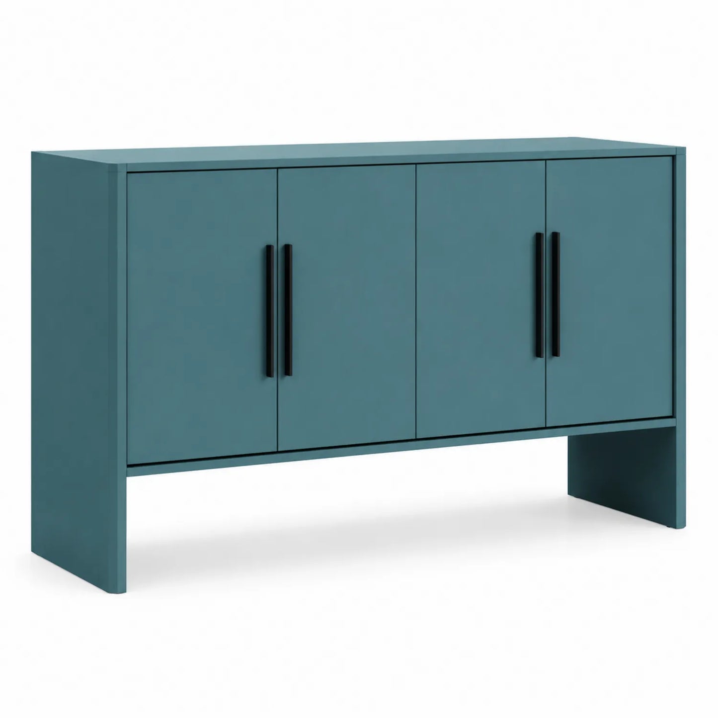 Buffet 4 portes en bois Bleu